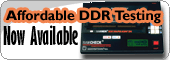 Affordable DDR memory tester